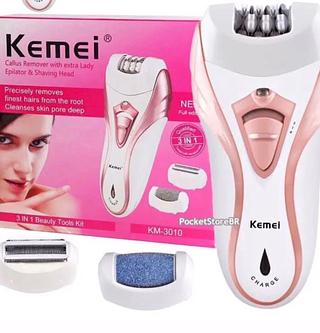 Kit Maquina de pelos feminino 3 em 1 （1D-2）