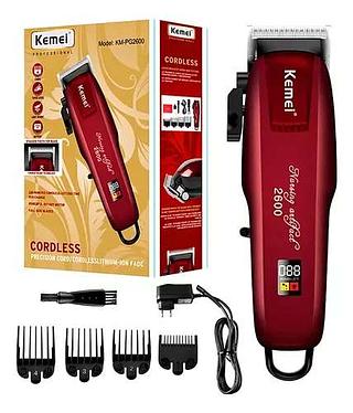 Maquina de cortar cabelo KEMEI COM FONTE