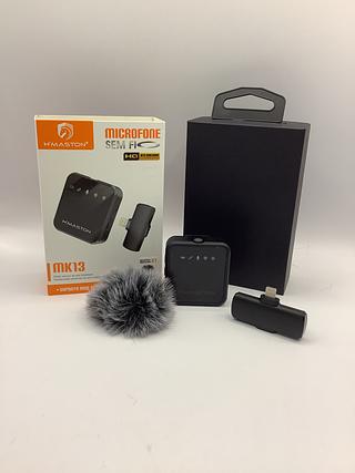 Microfone De Lapela Para iPhone Com Espuma