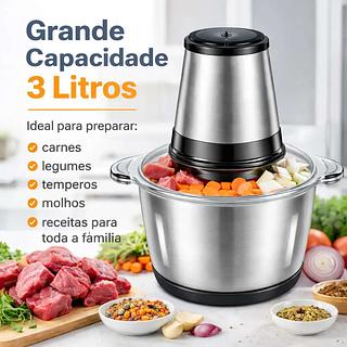 MULTIPROCESSADOR ELÉTRICO 3 LITROS (110V)