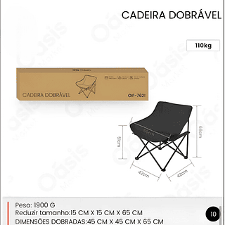 Cadeira Praia MAIOR