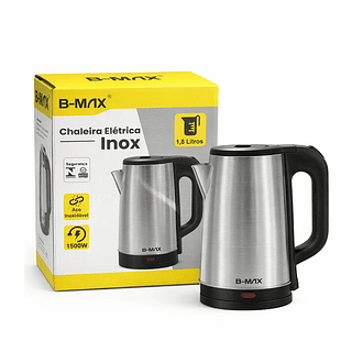 Chaleira Elétrica de Inox 1,8L 220V B-MAX