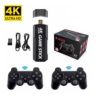 Game Stick X2 30 mil Jogos (CAIXA PRETA)