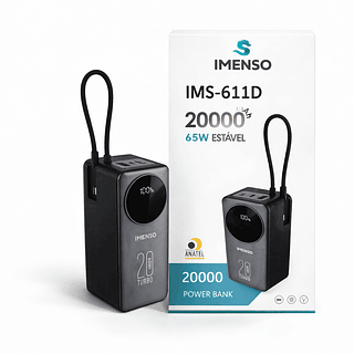 POWER BANK 20000MAH (65W ESTÁVEL)