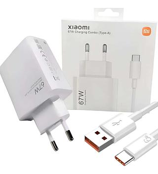Carregador Xiaomi Turbo 67w Type C ( TYPE-A)