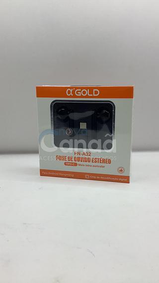 Fone A’gold tipo-c