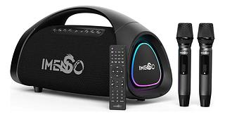 Caixa De Som Imenso X73 200w Rms 30000mah C/ 2 Microfones