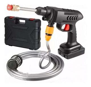 Lavadora De Carro ALTA Pressão Portátil Recarregável Sem Fio 48V 110v/220v