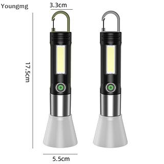 Lanterna LED Exterior Zoom Luz Forte Recarregável