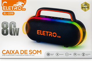 Caixa de som 80W