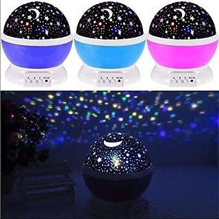 Luminária Projetor Estrela 360º Galaxy Abajur Star Master