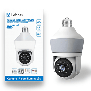 Câmera Inteligente WIFI com iluminação lâmpada YOOSEE