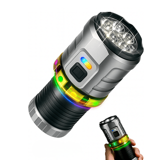 Lanterna Led B-max Com Giro 360 E Ímã Magnético Ip54