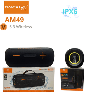 Caixa de som resistente a AGUA IPX6 60W conexão 5.3