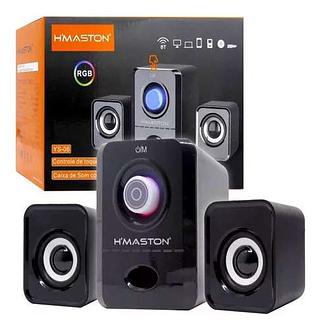 Caixa para PC H'MASTON RGB USB P2