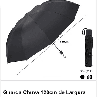 Guarda Chuva Grande 120cm largura