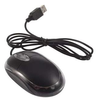 Mouse com fio simples baratinho