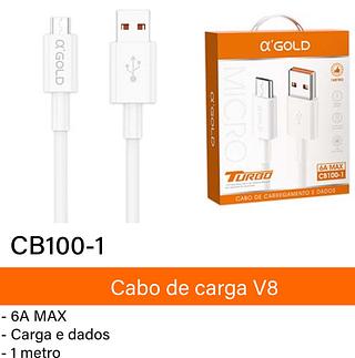 Cabo turbo 6A 1m agolde V8