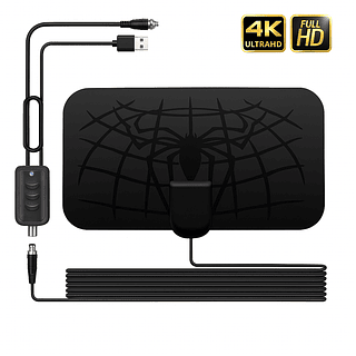 Antena Digital Interna com Amplificador de Sinal