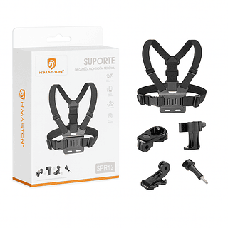 SUPORTE DE CAMERA PEITORAL Ajustável 360° Vídeo E Filmagem Esporte