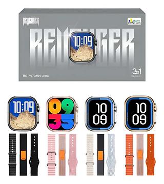 Relogio Smartwatch Ultra Series 10 3 Pulseiras 44.2mm - ENVIOS VARIADOS